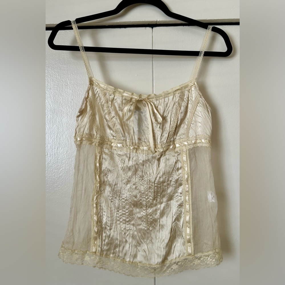 Vintage Y2K BCBG silk camisole